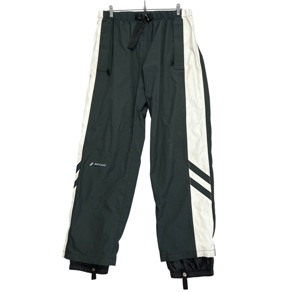 Vintage 90s Wave Rave Gore-Tex Snowboard Pants Mens XL Green Skater Gorpcore